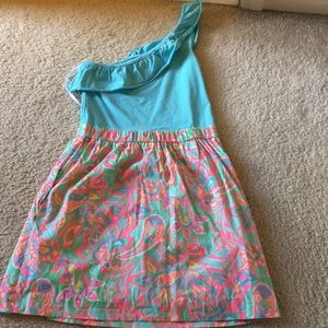 One Shouldered Lilly Pulitzer Dress